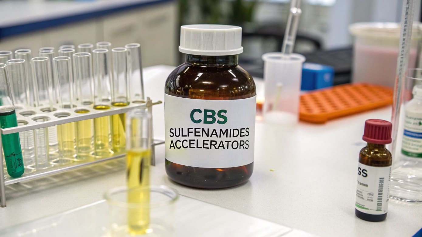 CBS Sulfenamides Accelerators Bottle